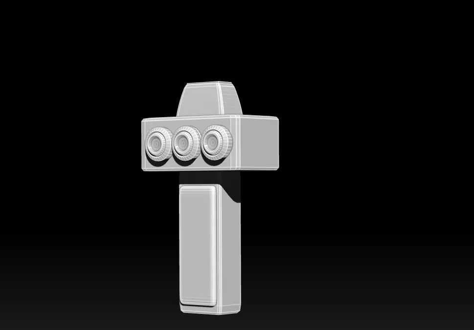 Cloud City TVC communicator 3D print model