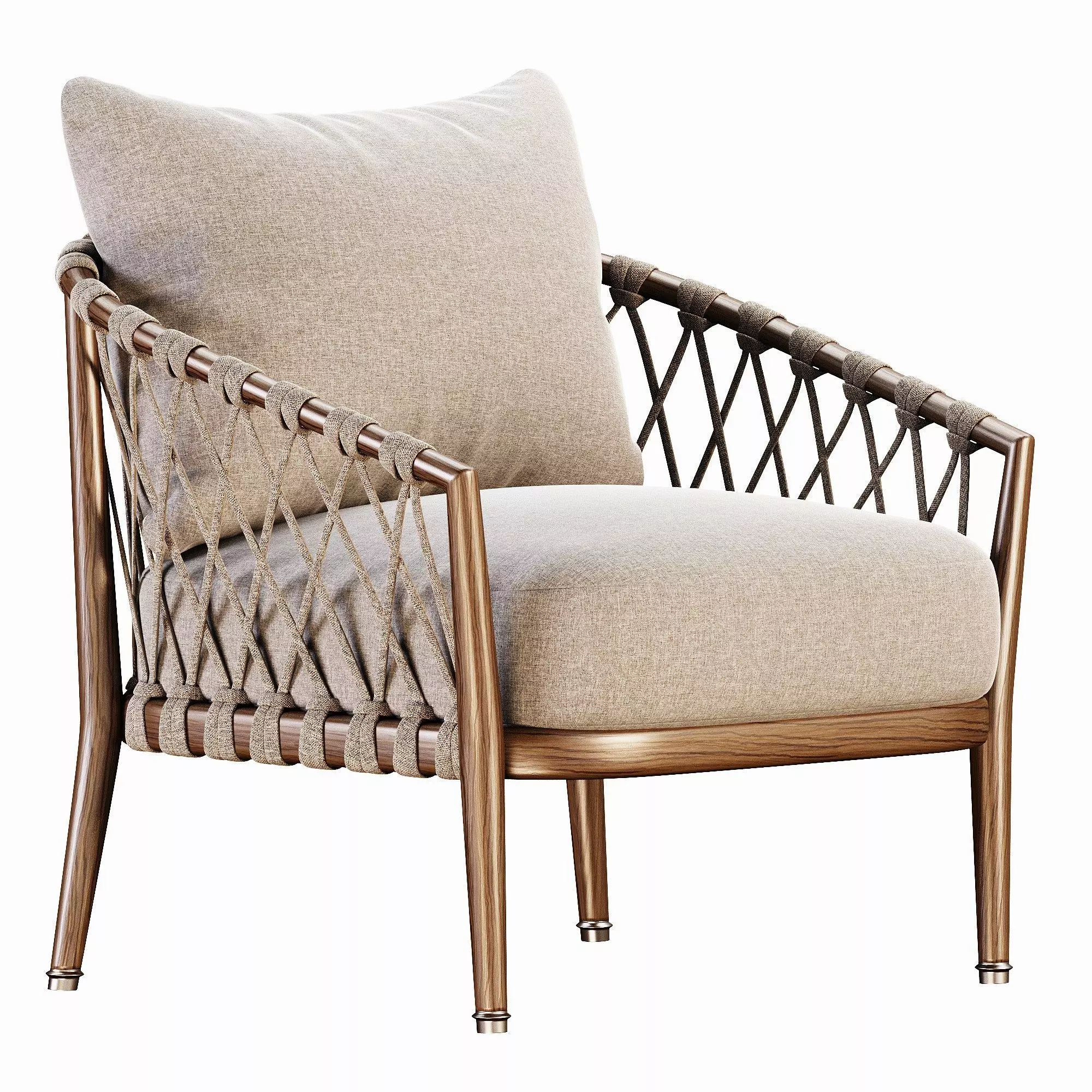 Erica outdor armchair 3D model