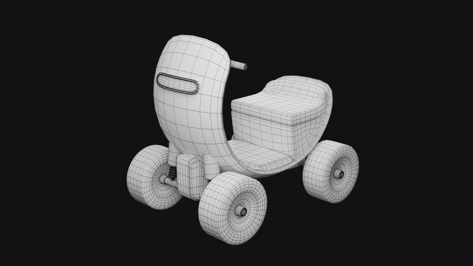 Electric Vehicle 3D print model_6