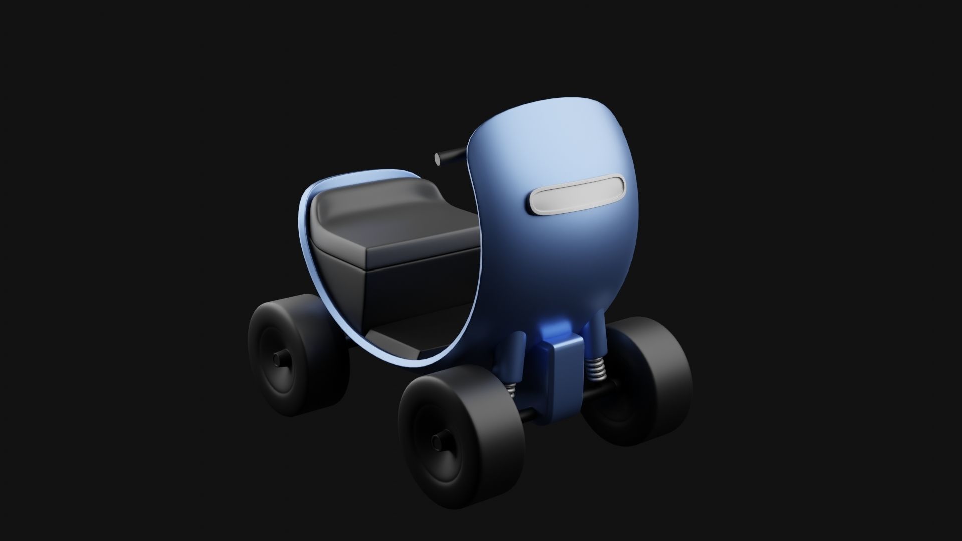 Electric Vehicle 3D print model_4