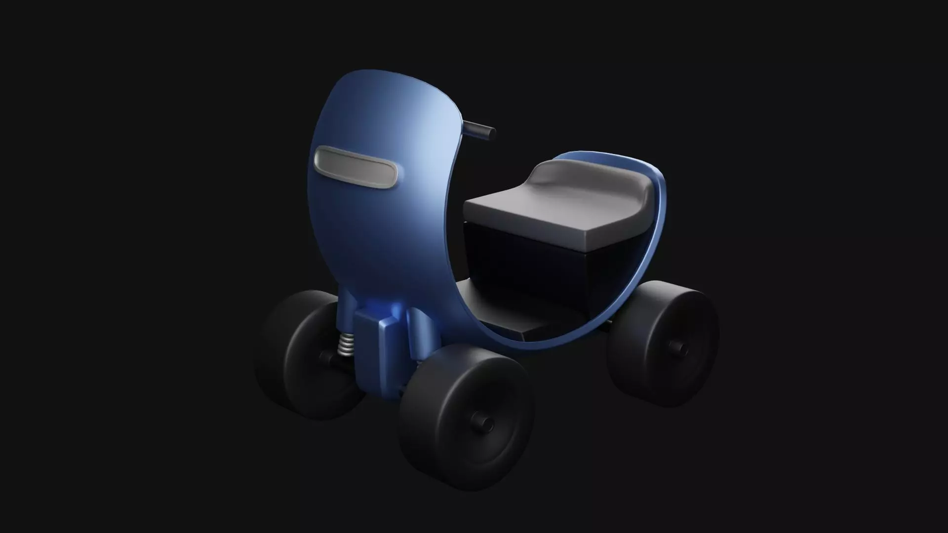 Electric Vehicle 3D print model_0