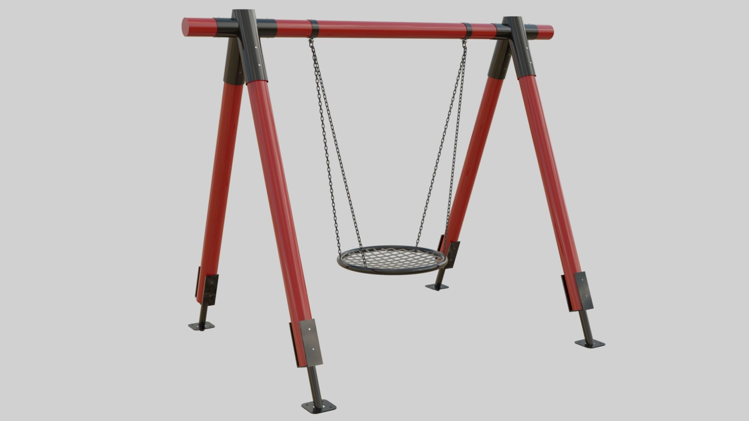 Playground Portal Swing - 01 3D model_2