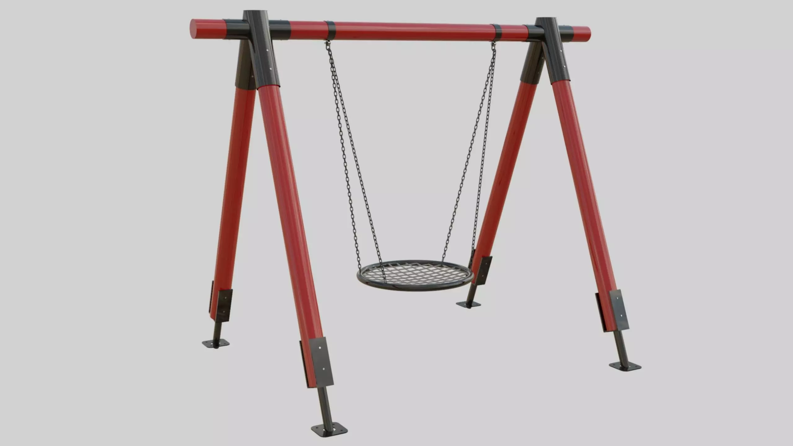 Playground Portal Swing - 01 3D model_0