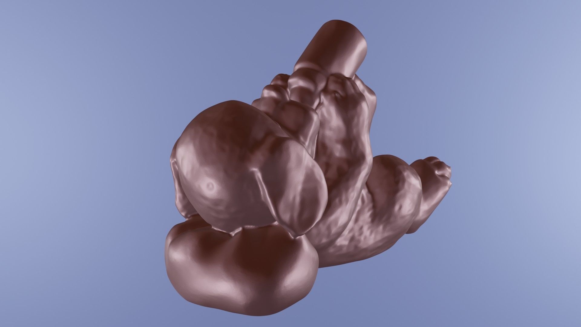 CHIEN DALMATIEN BIBERON 3D print model_6