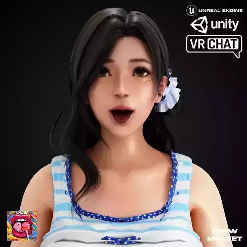 EXCLUSIVE EDITION RIGGED CHARACTER SAYURI - FACHAN