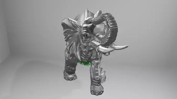 Elephant 3D print 3D print model
