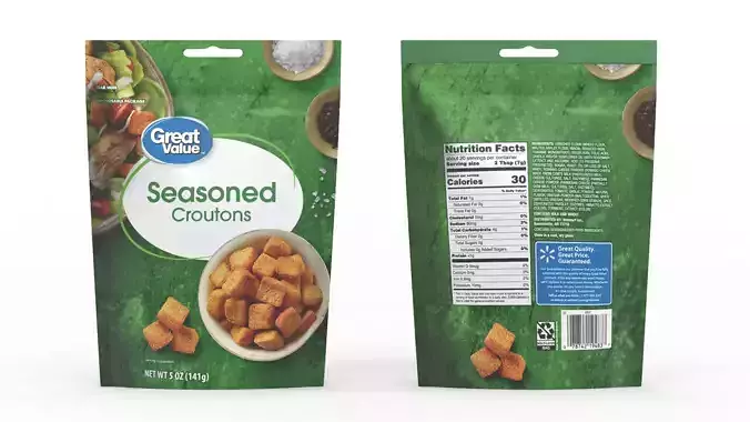 Great Value Seasoned Croutons