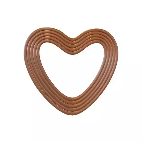 Line Heart Icon v1 006