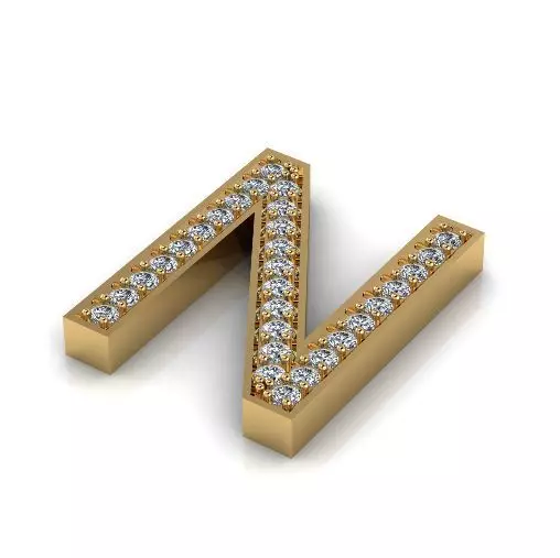 Letter N Model 2877 3D print model