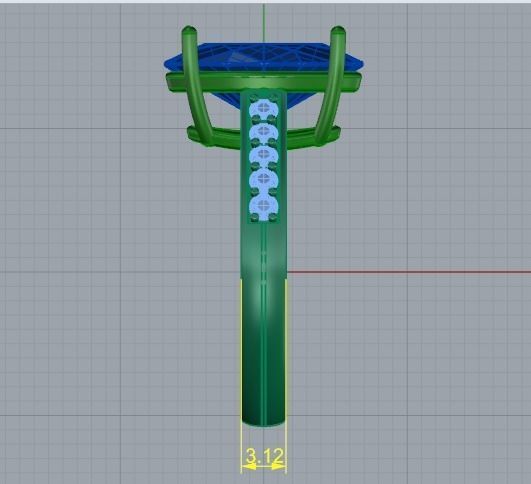 Soliter ring Model 2864 3D print model_7