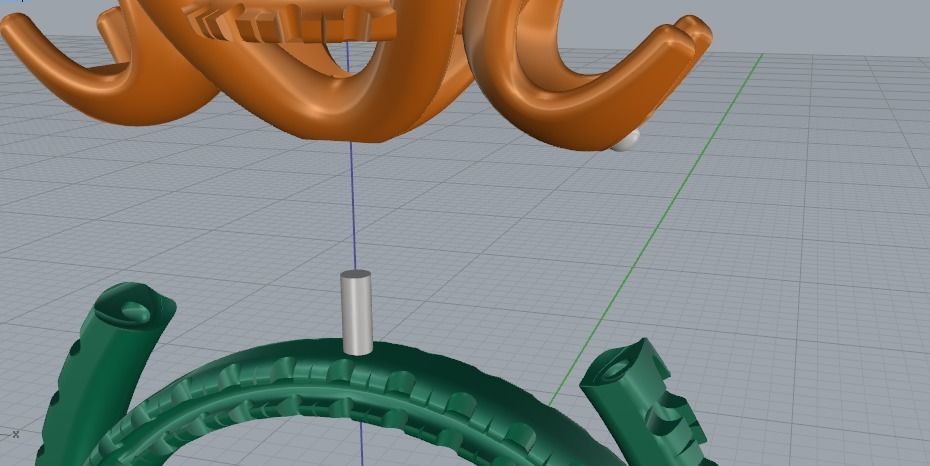 Beautiful ring Model 2859 3D print model_4