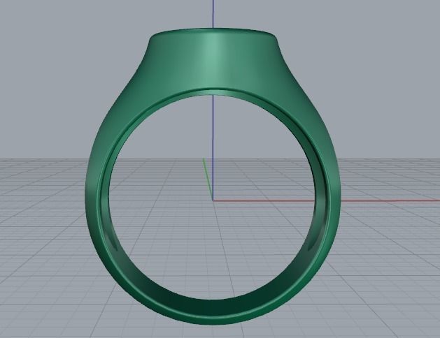 Man ring Model 2854 3D print model_3