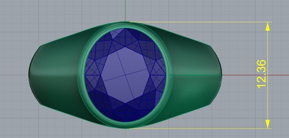 Man ring Model 2854 3D print model_7