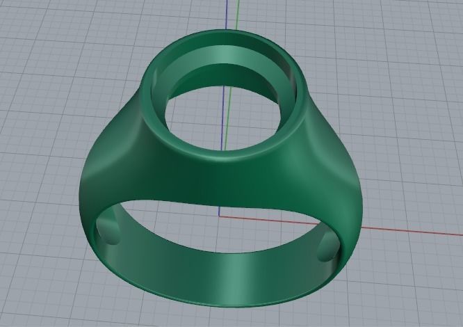 Man ring Model 2854 3D print model_2