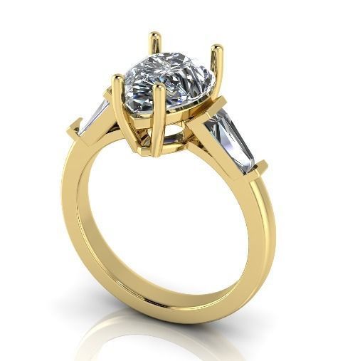 Soliter ring Model 2853 3D print model_1