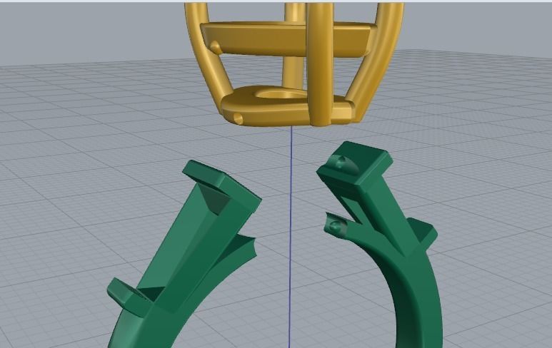 Soliter ring Model 2853 3D print model_4