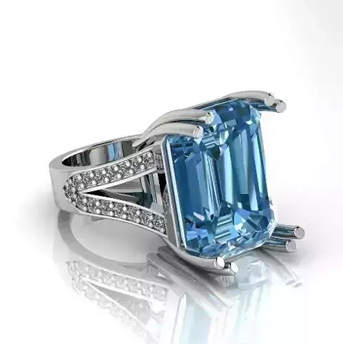 Wedding ring double alloy Model 2847