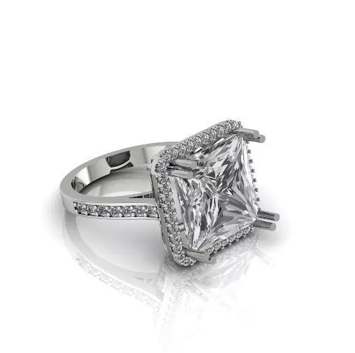 Wedding ring Model 2846 3D print model_0