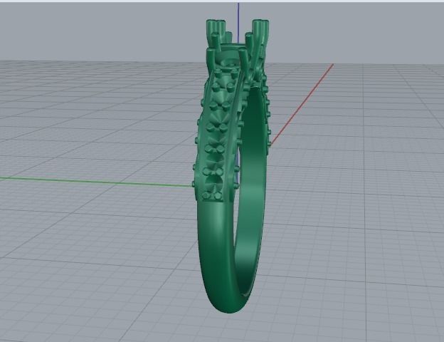 Ring Model 2844 3D print model_3