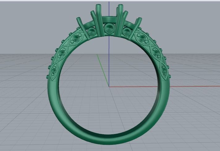 Ring Model 2844 3D print model_4