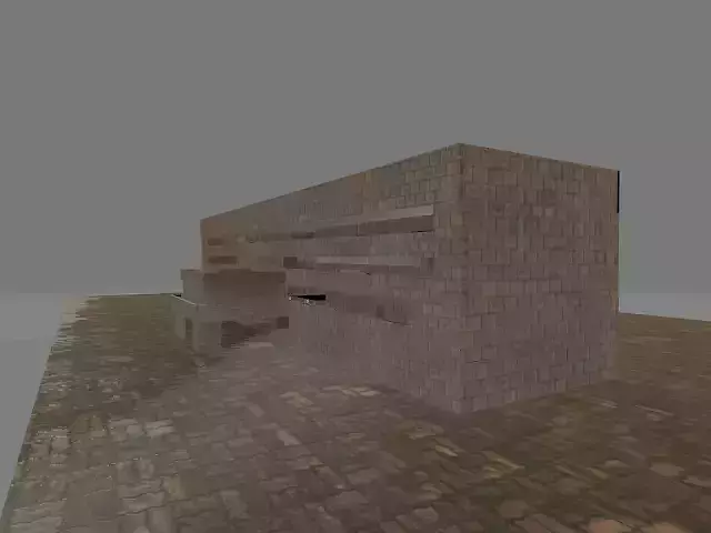 building 3d model brick