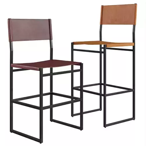 Hardy Upholstered Dining Chair 3D model