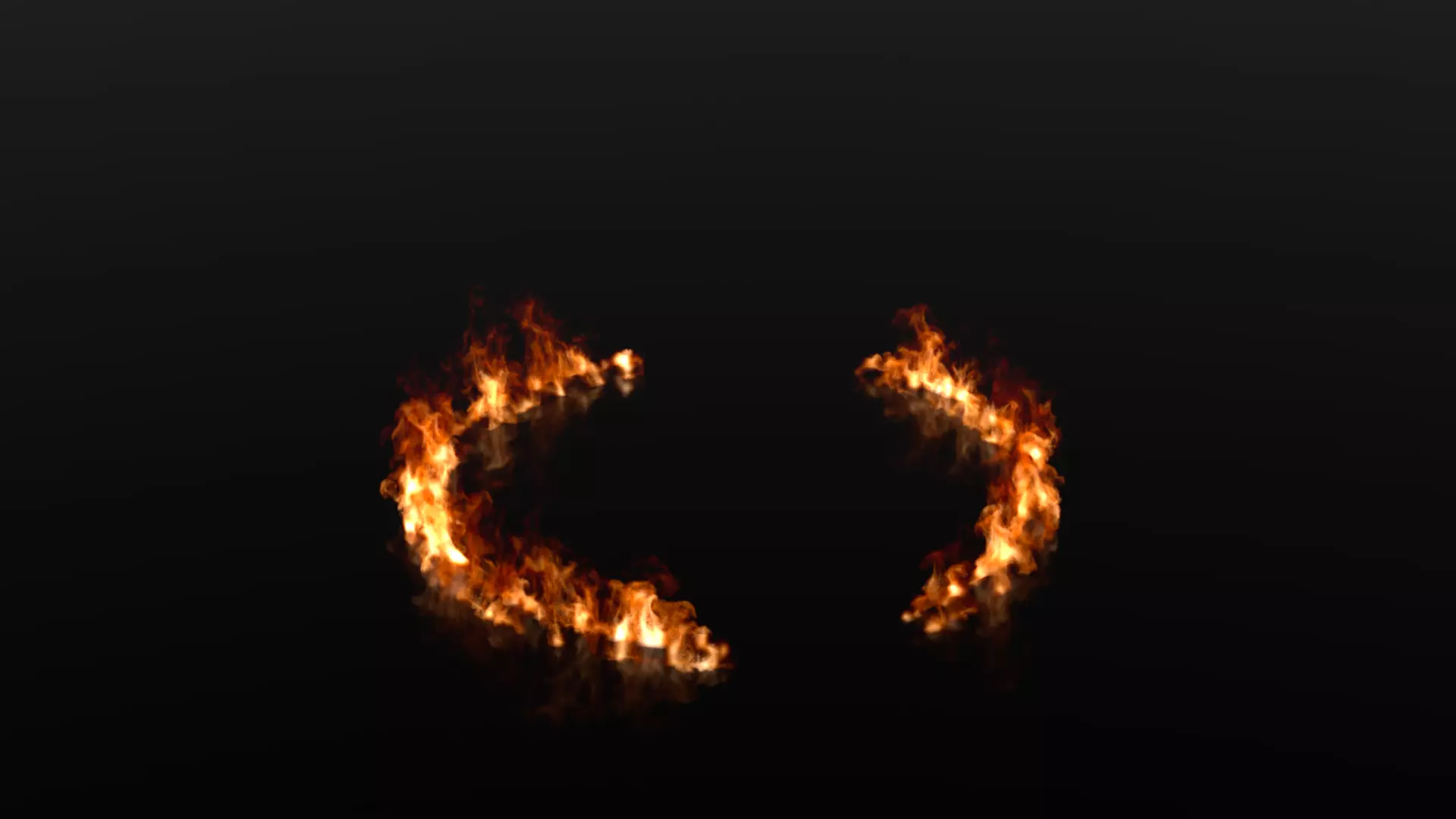 Fire ring circle VDB 300 frame 10 sec 2 flash point 3D model_0