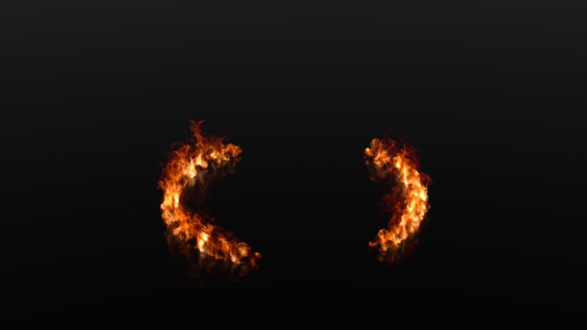 Fire ring circle VDB 300 frame 10 sec 2 flash point 3D model_2