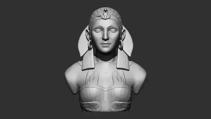 female face 3dprint