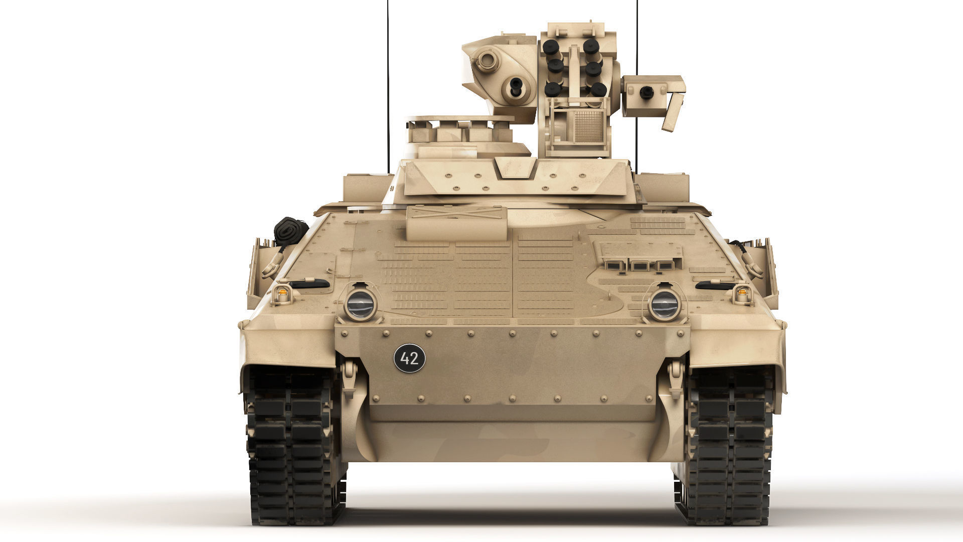 BMP Marder 1A5 2020 3D model_7