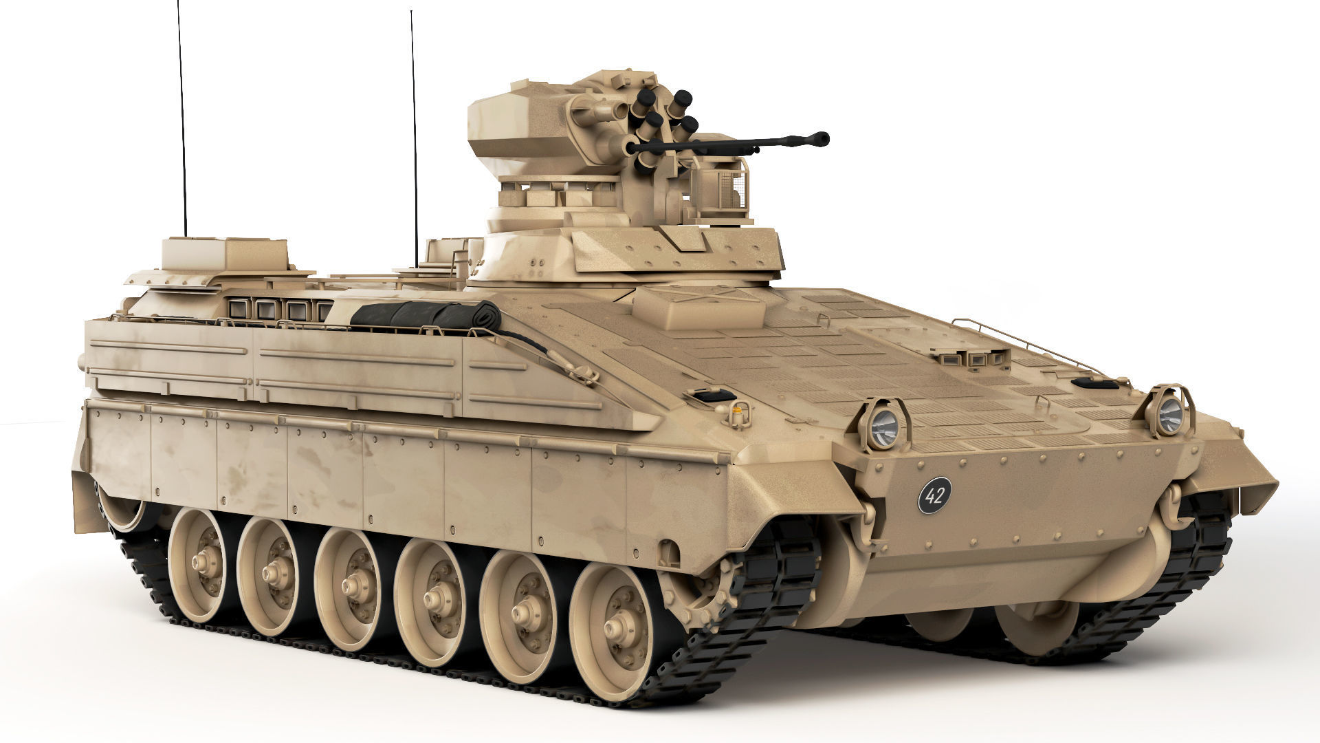 BMP Marder 1A5 2020 3D model_6