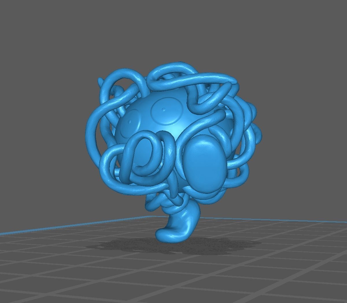 Tangela and Tangrowth 3D print model 3D print model_14