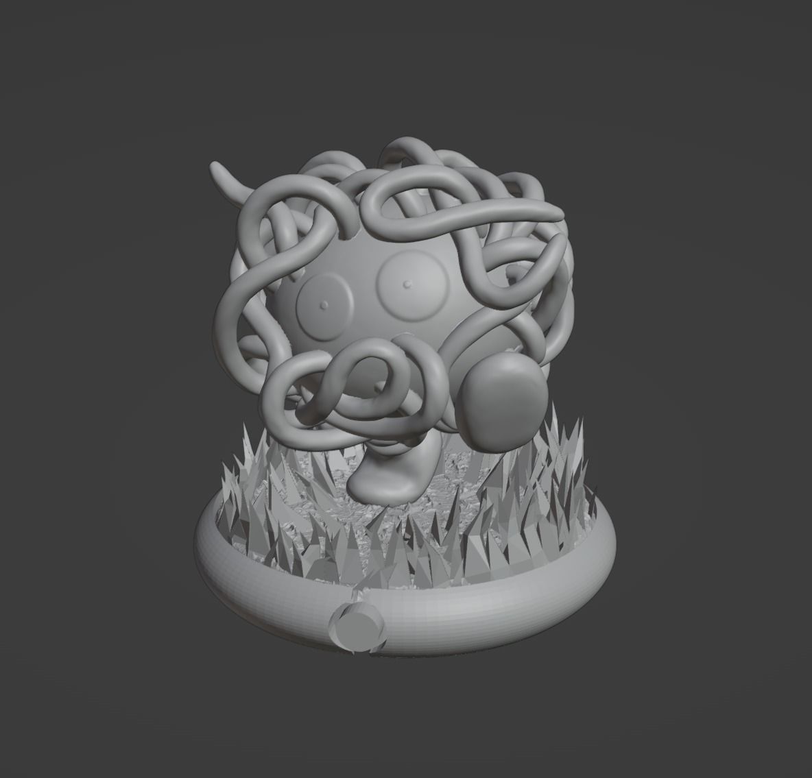 Tangela and Tangrowth 3D print model 3D print model_7