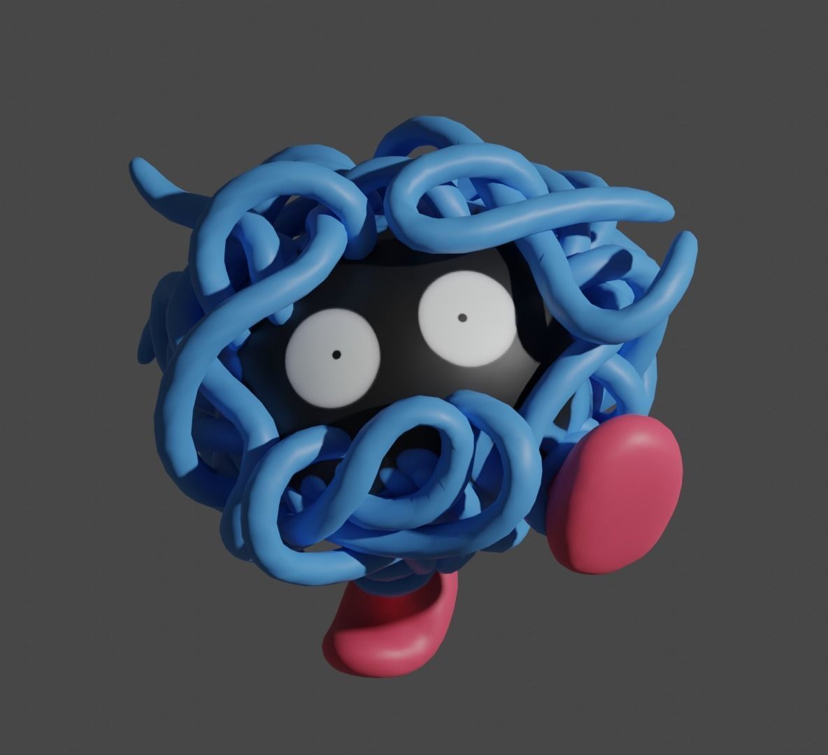 Tangela and Tangrowth 3D print model 3D print model_1