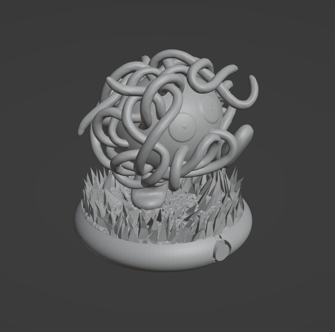 Tangela and Tangrowth 3D print model 3D print model_8