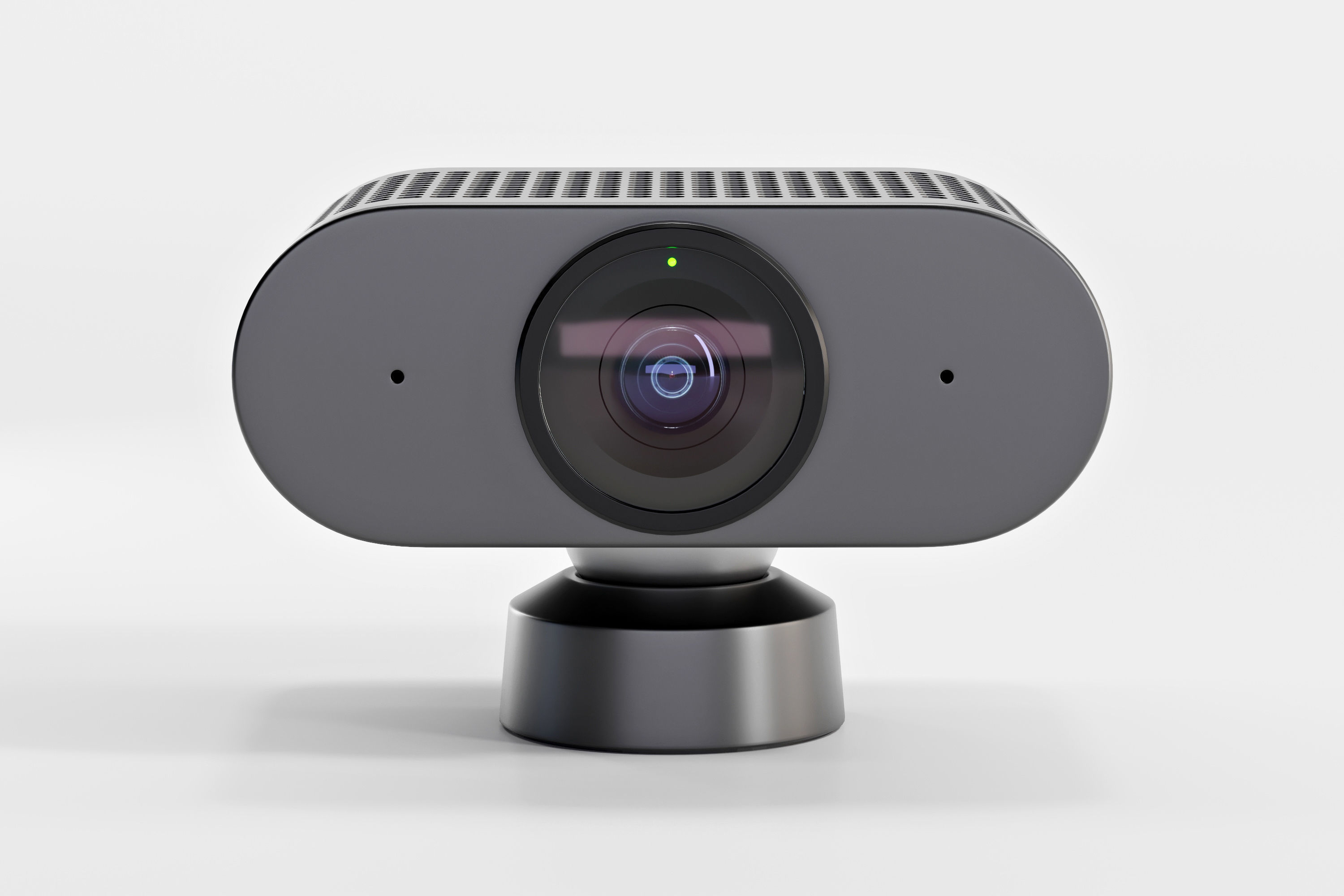 Smart Audio Bar with Smart Camera - Lenovo Google Meet 3D model_10