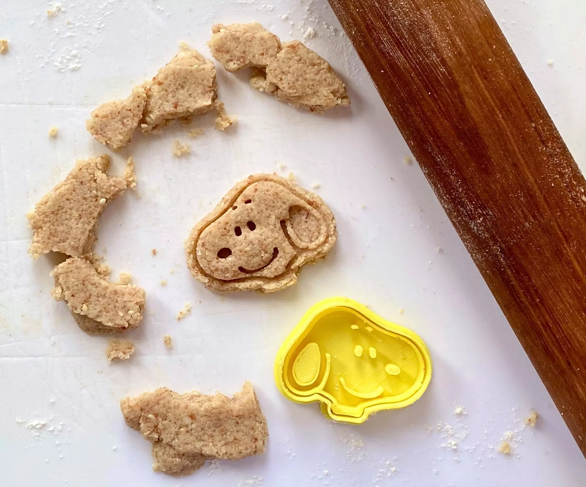 SNOOPY 1 COOKIE CUTTER STAMP 3D print model