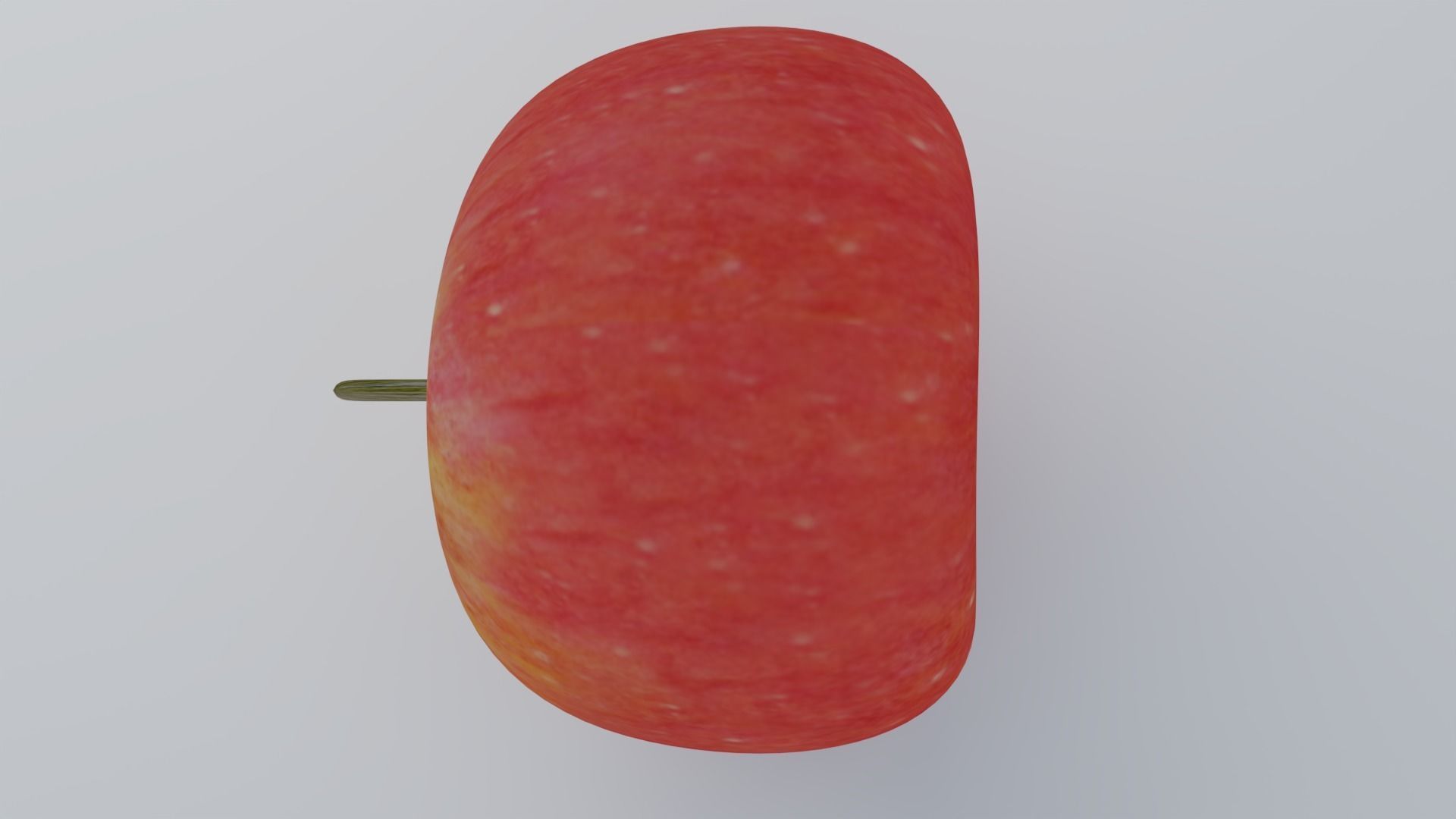 Apple Fruit 3D model_1