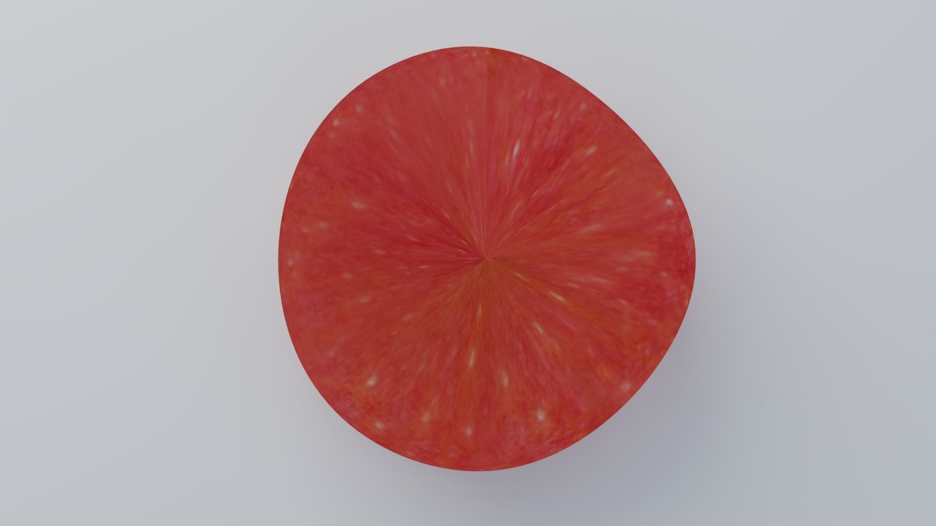 Apple Fruit 3D model_2