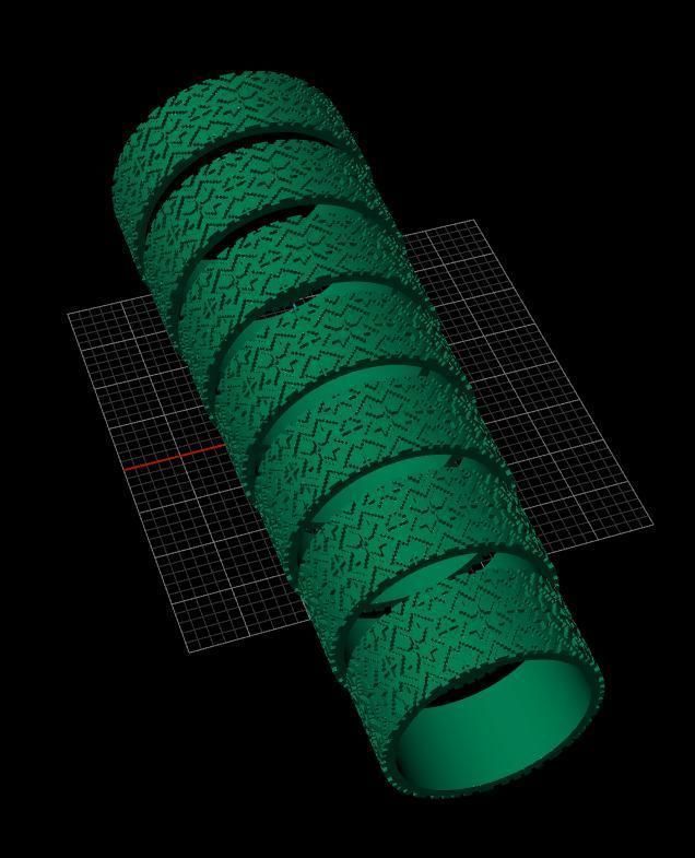 Engagement ring 3D print model_12