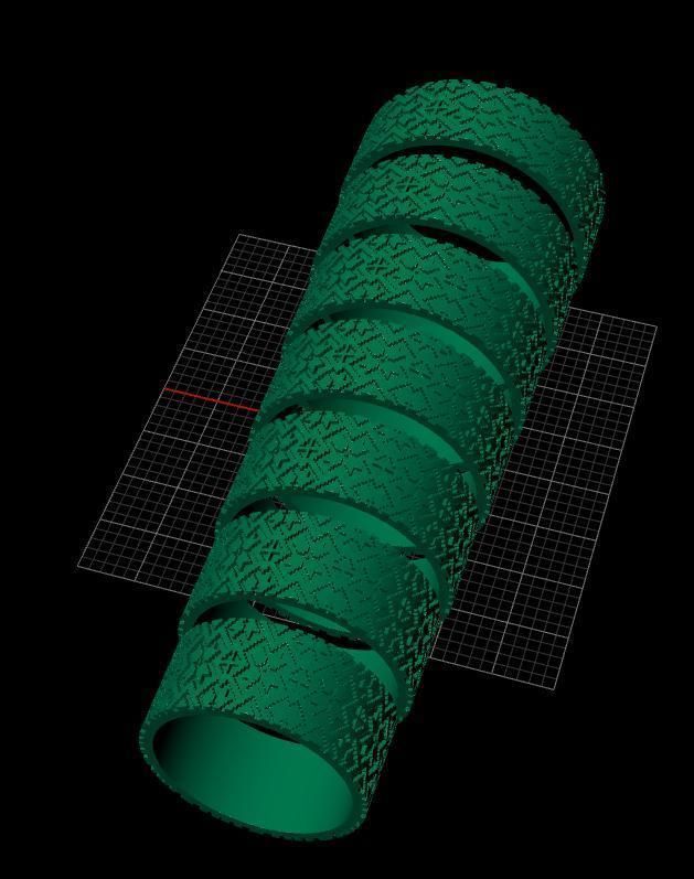 Engagement ring 3D print model_11