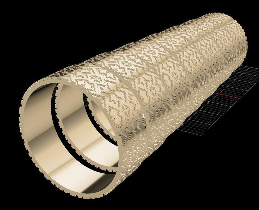 Engagement ring 3D print model_9