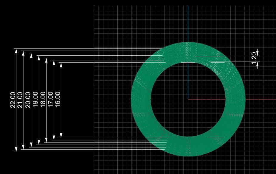 Engagement ring 3D print model_16