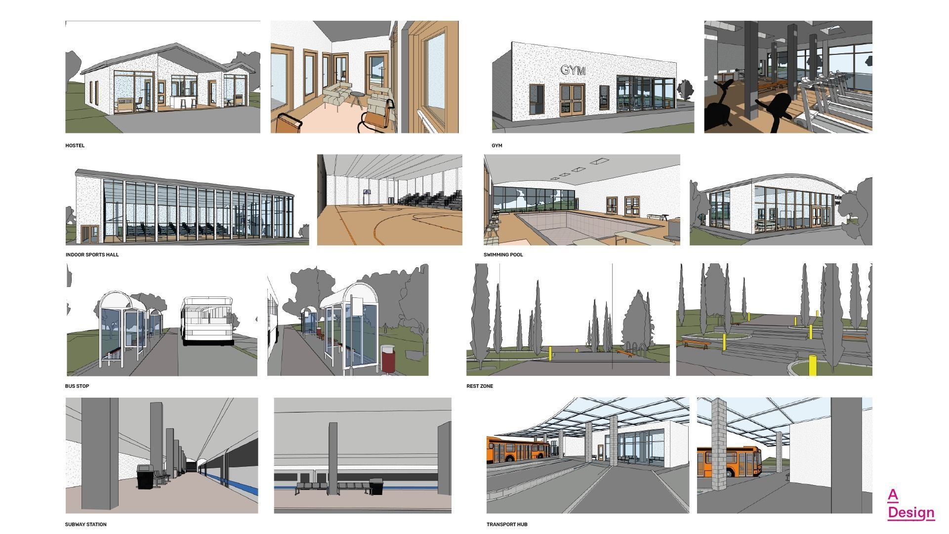 20 Public buildings - Revit 3D model_6