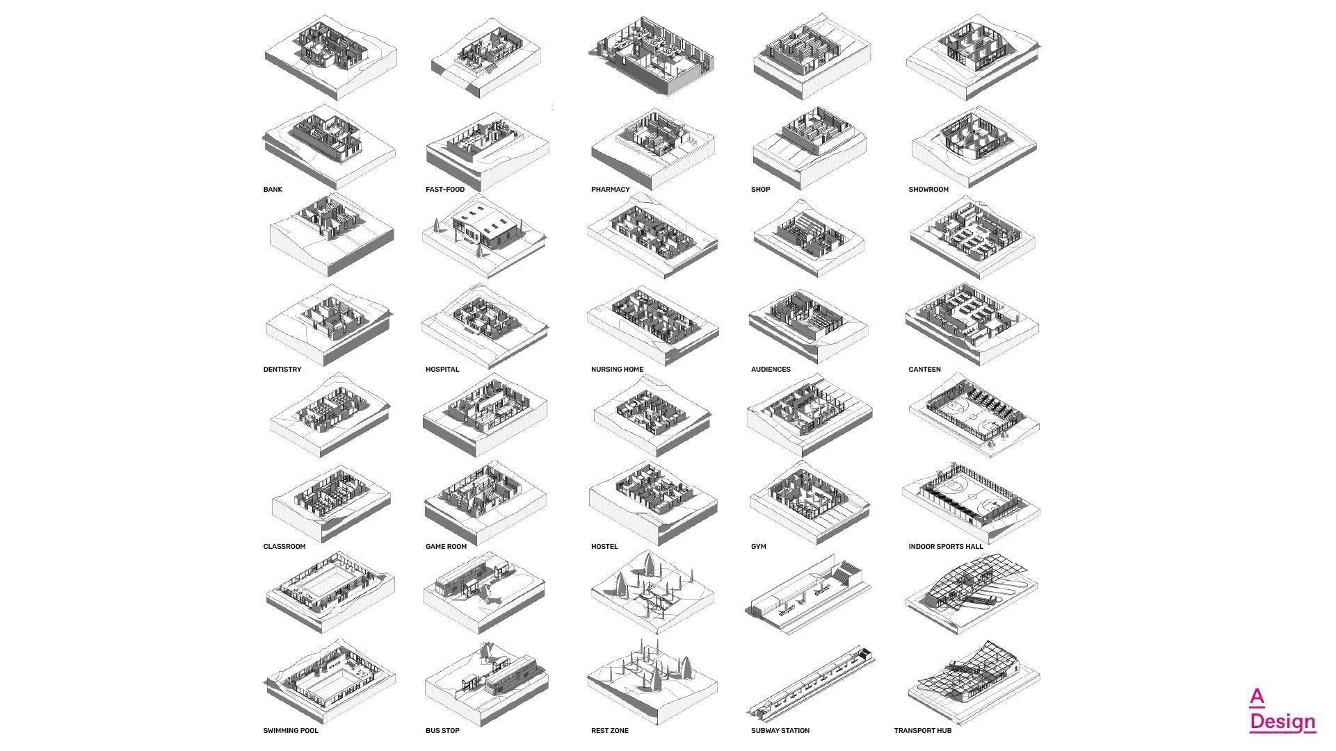 20 Public buildings - Revit 3D model_7