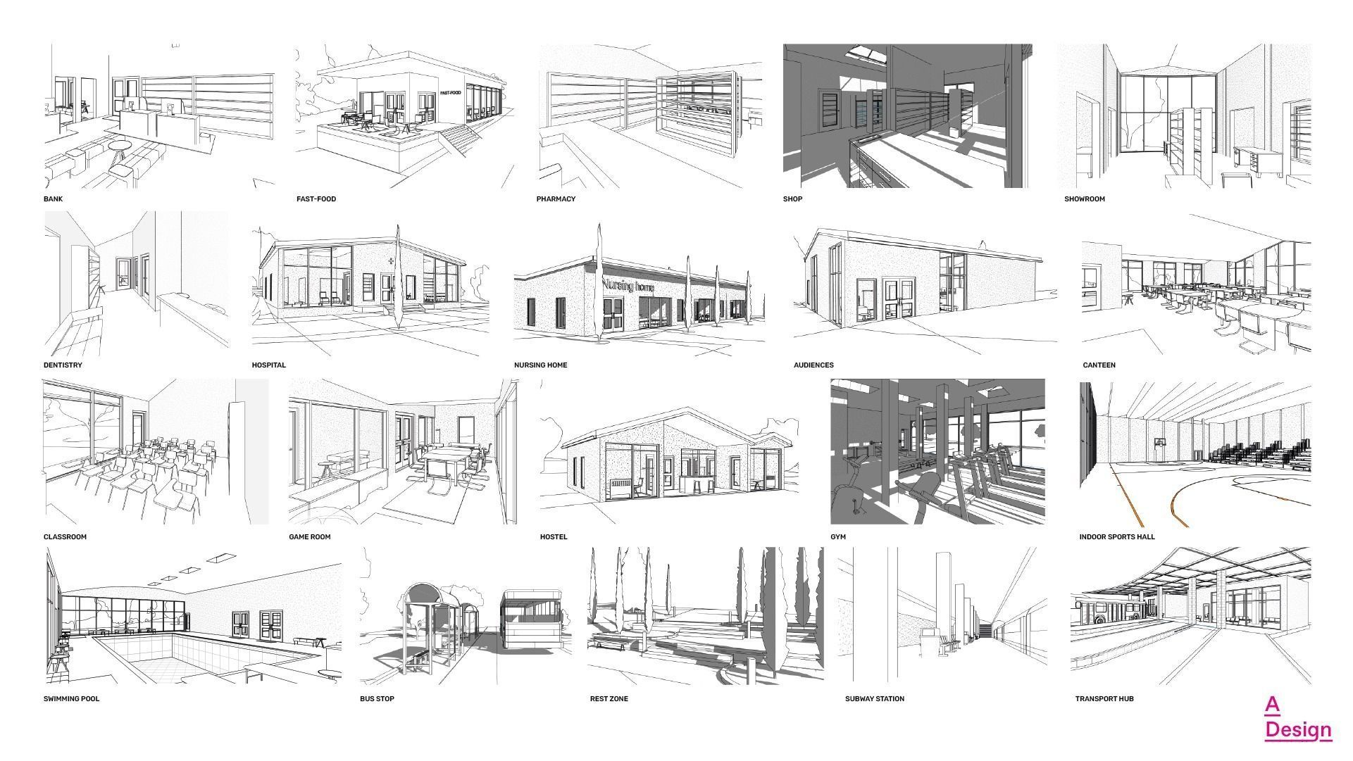 20 Public buildings - Revit 3D model_8