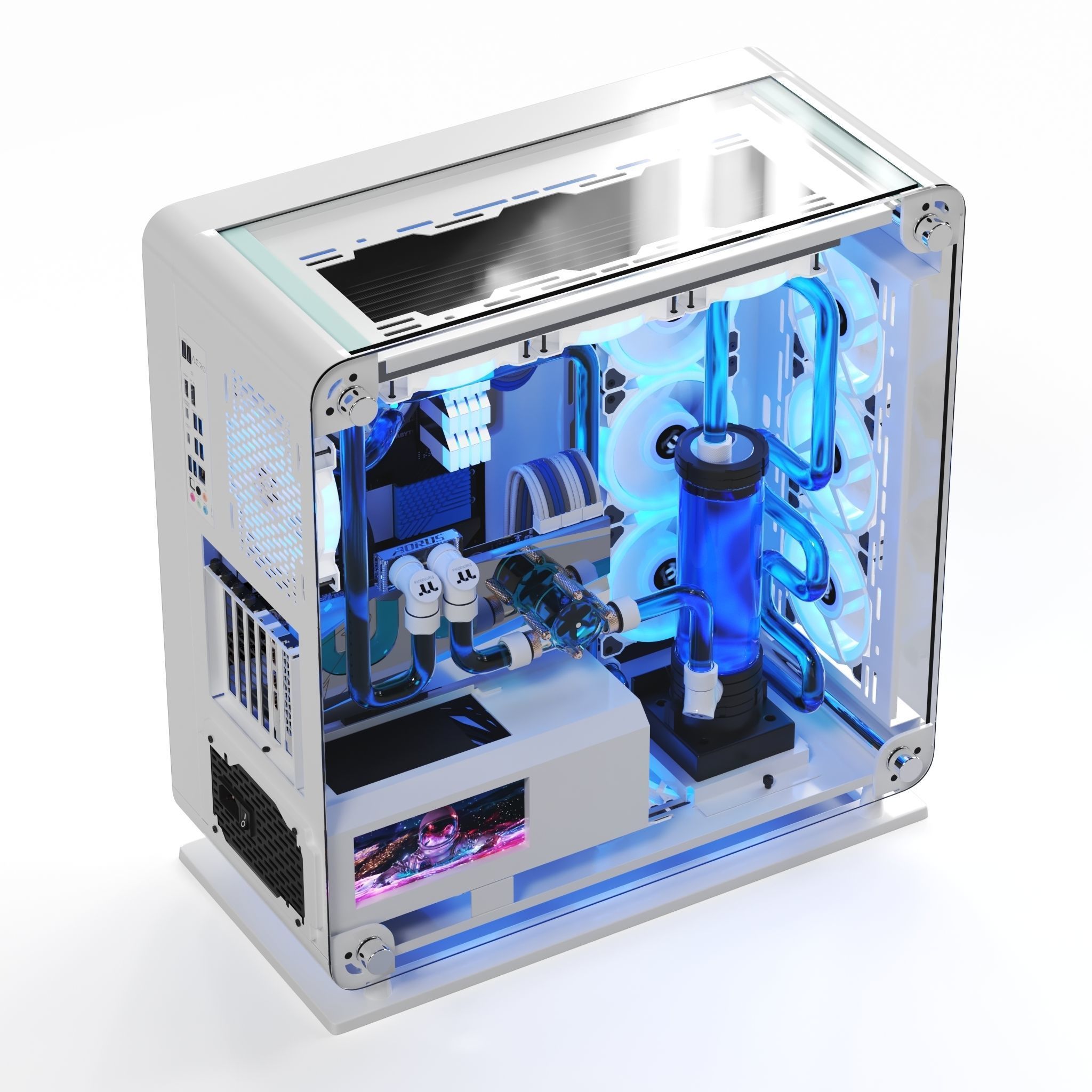 Thermaltake Core P6 Tempered 3D model_5