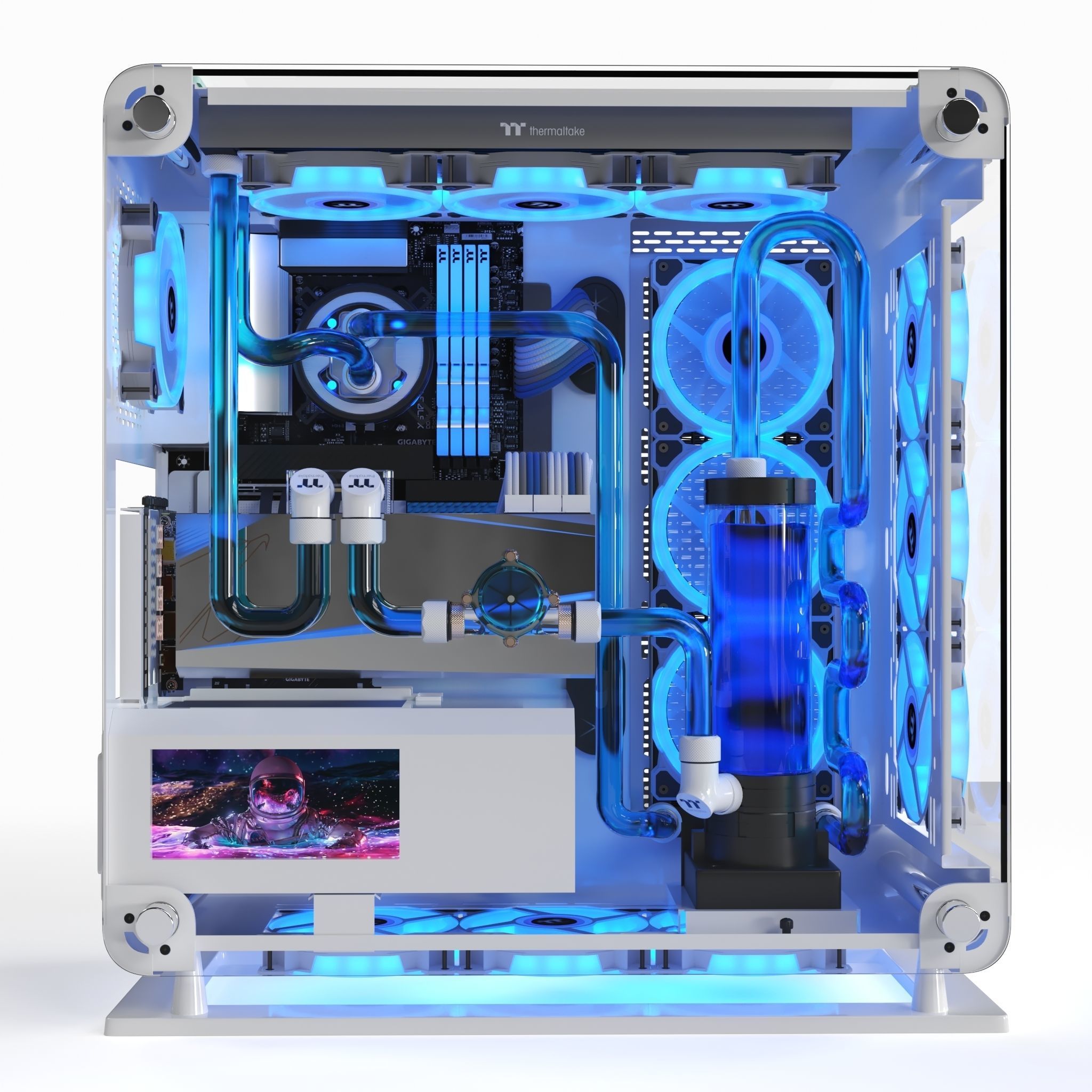 Thermaltake Core P6 Tempered 3D model_1