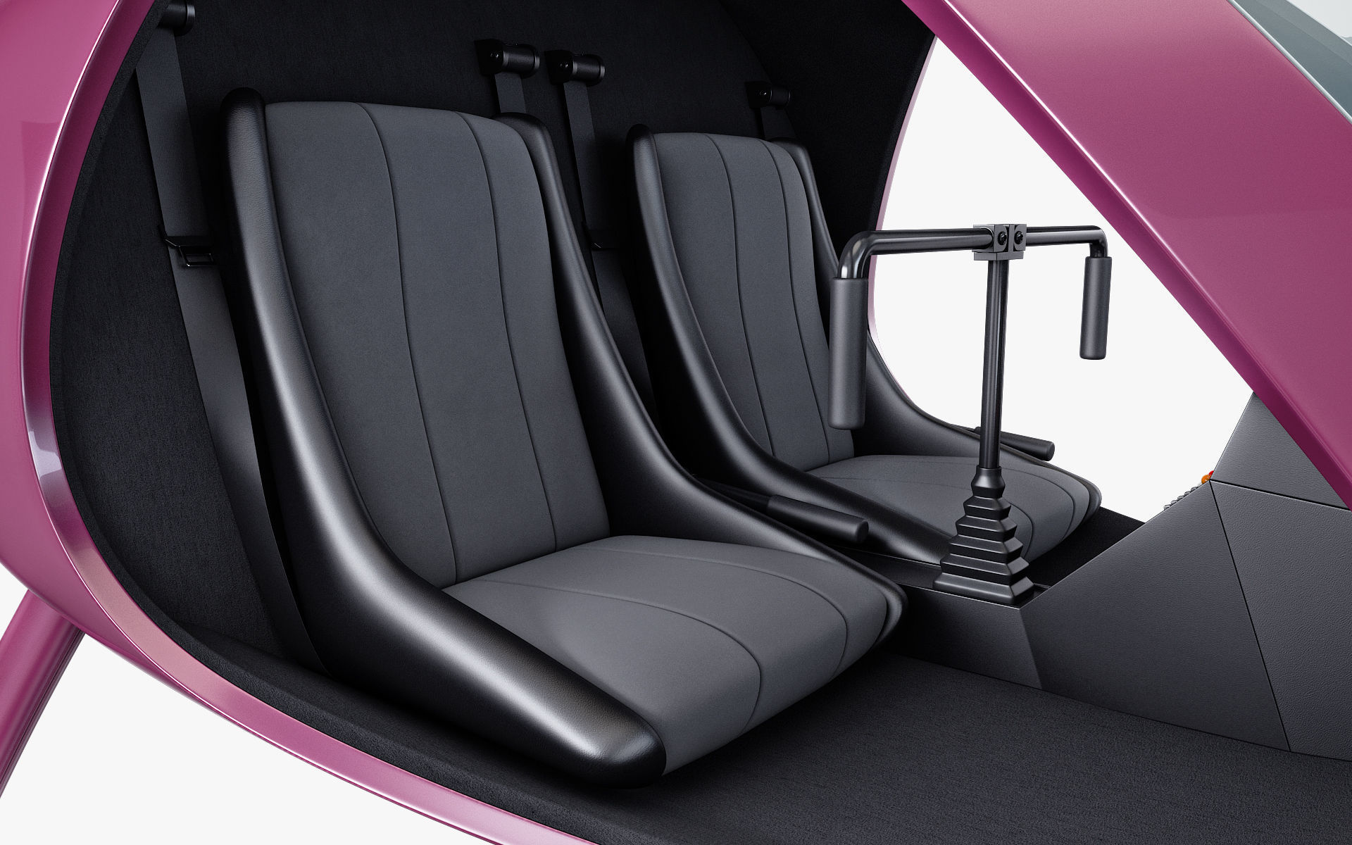 Generic Light Helicopter M 1 3D model_16