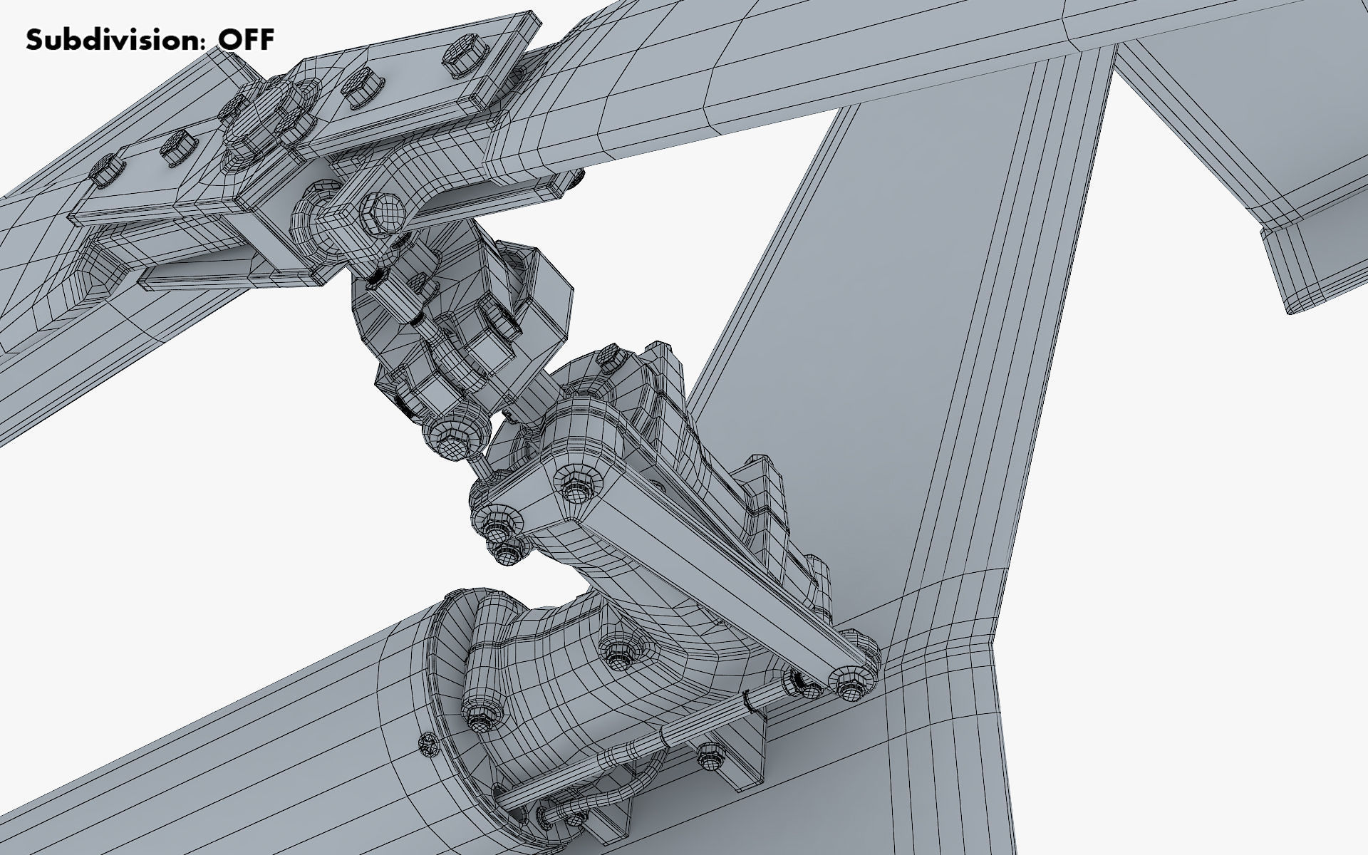 Generic Light Helicopter M 1 3D model_43